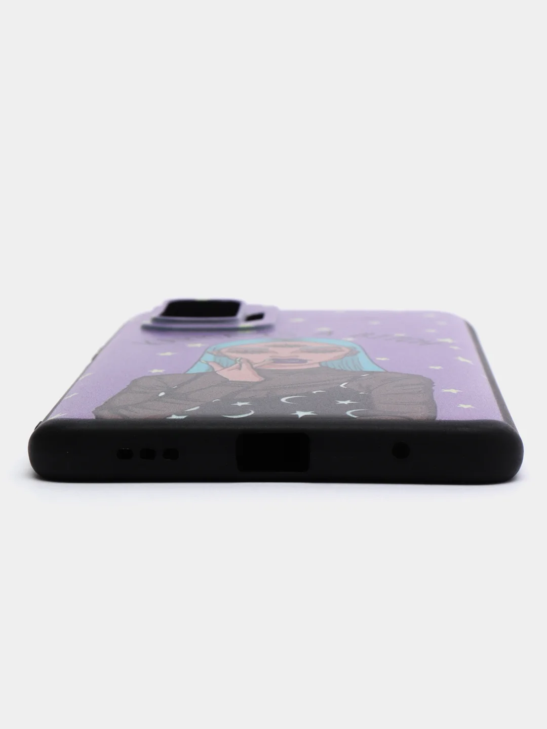Пурпурный силиконовый чехол на Xiaomi Note 10 Pro 4G, Note 10 Pro Max, (Сяоми Нот 10 Про Макс)