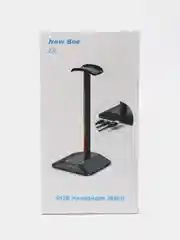 Серебряный подставка стойка для наушников, с RGB подсветкой и USB