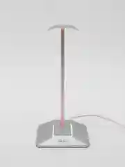 Серебряный подставка стойка для наушников, с RGB подсветкой и USB