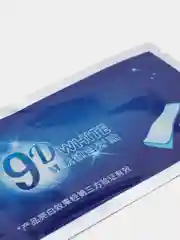 Синий отбеливающие полоски для зубов 3D, 5D, 9D White
