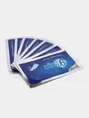 Синий отбеливающие полоски для зубов 3D, 5D, 9D White