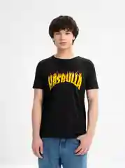 Черный футболка мужская "Хасбик Хасбулла"