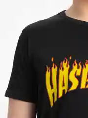 Черный футболка мужская "Хасбик Хасбулла"