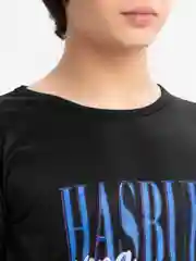 Угольный футболка мужская "Хасбик Хасбулла"