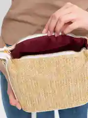 Коричневый сумочка женская. Сумка соломенная