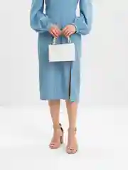 Белый сумка кросс-боди женская