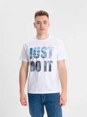 Футболка унисекс с авторским принтом "Just do it"