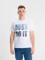 Футболка унисекс с авторским принтом "Just do it"