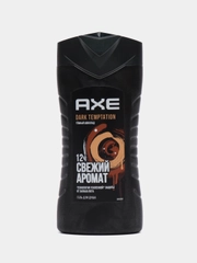 Гель для душа AXE Dark Temptation, Тёмный шоколад, свежесть 12 часов, мужской, 250 мл
