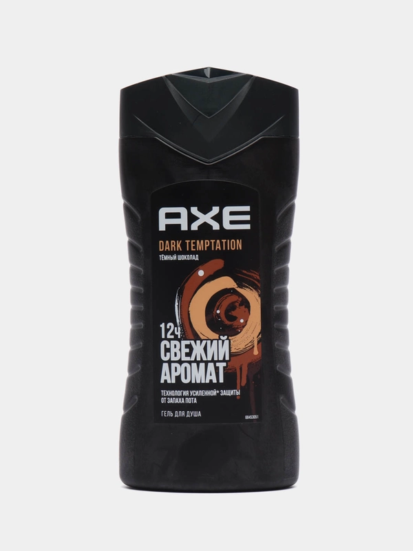 Гель для душа AXE Dark Temptation, Тёмный шоколад, свежесть 12 часов, мужской, 250 мл