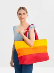 Бордовый сумка пляжная, отдел на молнии