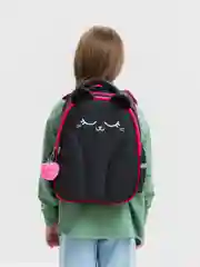 Рюкзак каркасный школьный "Котик", 39 х 30 х 14 см