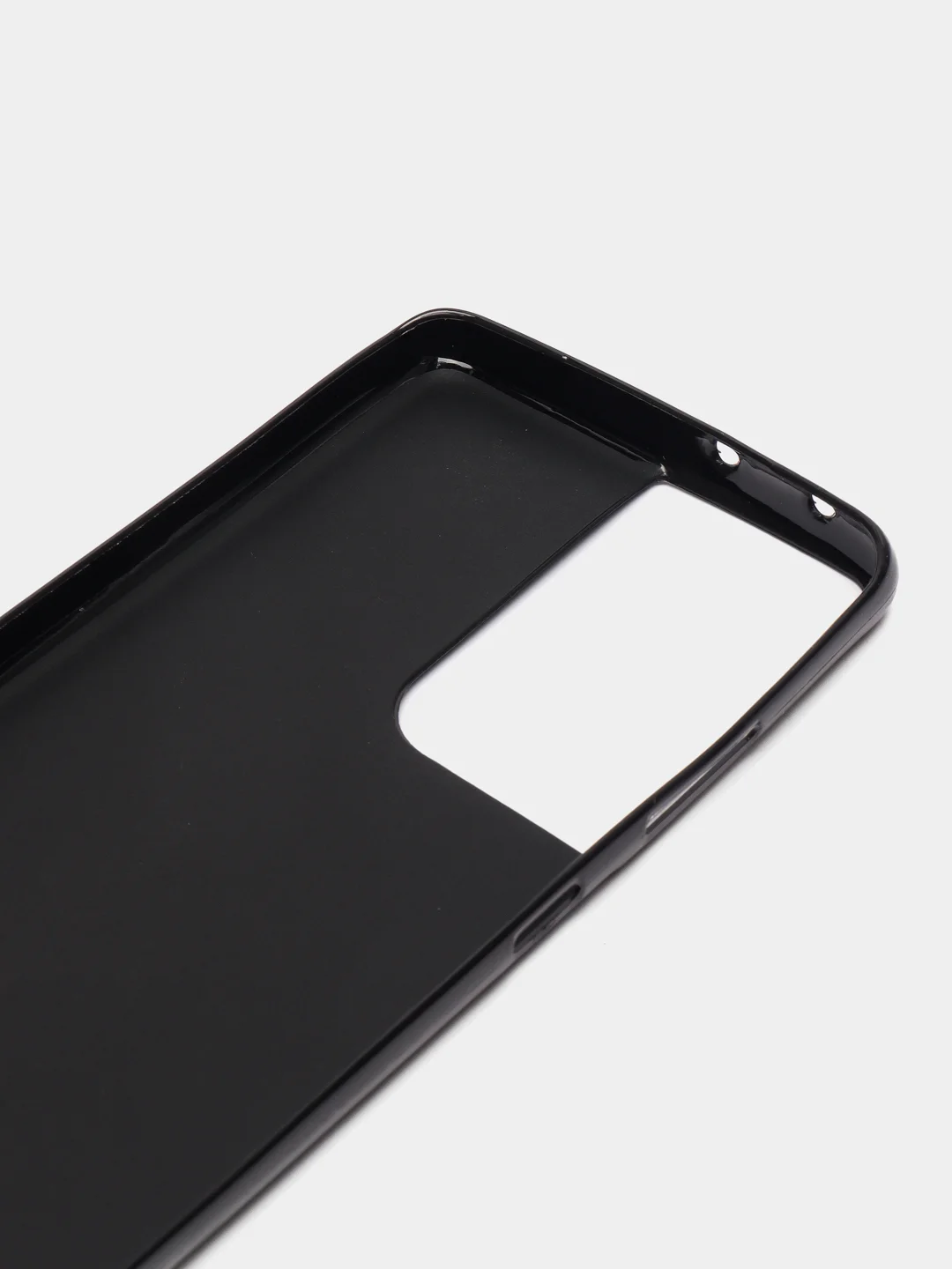 Черный чехол накладка для Samsung Galaxy S21+ / S21 ultra