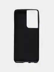 Черный чехол накладка для Samsung Galaxy S21+ / S21 ultra