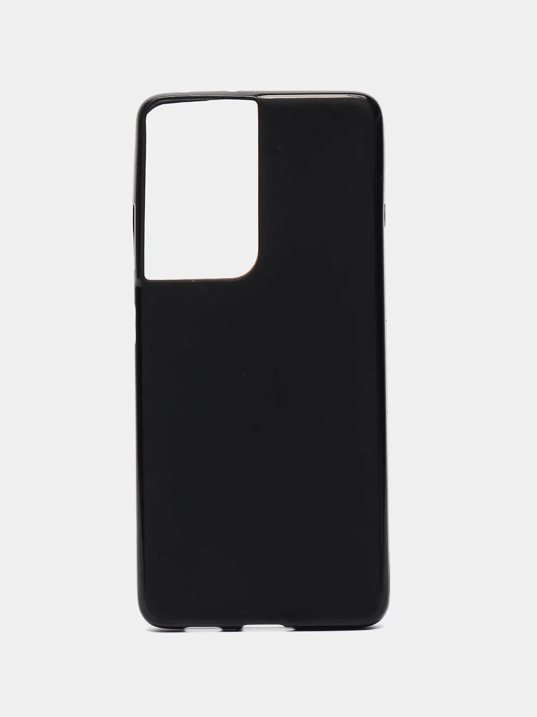 Черный чехол накладка для Samsung Galaxy S21+ / S21 ultra