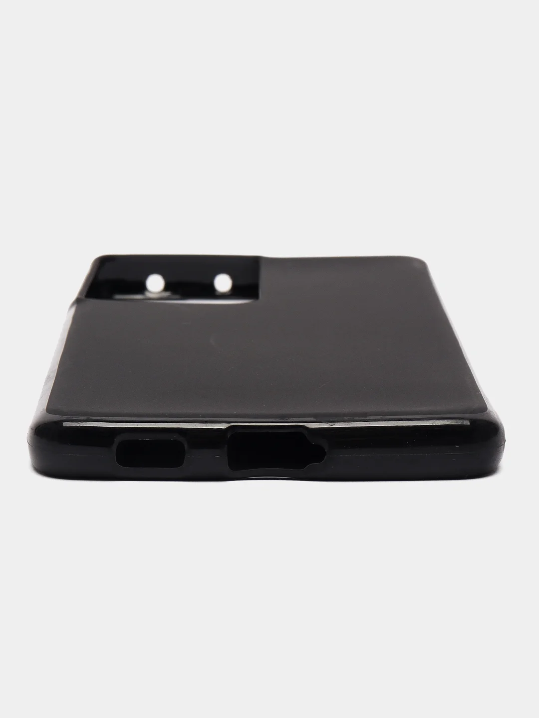 Черный чехол накладка для Samsung Galaxy S21+ / S21 ultra