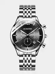 Хром мужские наручные часы Ochstin 6129B с хронографом в подарочной упаковке