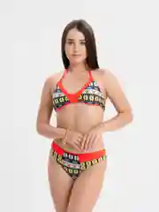 Голубой купальник женский раздельный