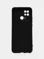 Синий меланж силиконовый чехол для Xiaomi Redmi 10C, Poco C40, (Сяоми Редми 10С / Поко С40), с рисунком, с принтом