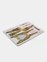 Бежевый пазлы - конструктор 3D из пенокартона, трехмерная головоломка
