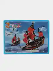 Алый пазлы - конструктор 3D из пенокартона, трехмерная головоломка
