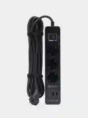Черный сетевой фильтр Harper UCH-420