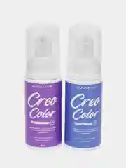 Оттеночная несмываемая пенка для волос Creo Color, в наборе 2*50 мл