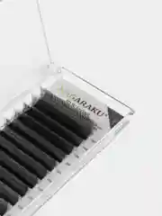 Багровый готовые пучки Nagaraku MIX 2D, 3D, 4D, 5D, для наращивания ресниц, нагараку YY W, изгиб C, D, L