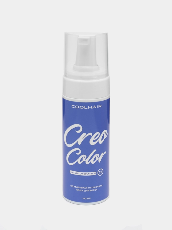 Оттеночная несмываемая пенка для волос Creo Color