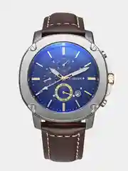 Коричневый мужские наручные часы Ochstin 6039A с хронографом в подарочной упаковке