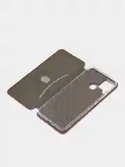 Бордовый чехол-книжка для Realme C21 / C25 / C15 / C11 / 8 / 8 Pro / 6 Pro / C3 / 5 / 6i / 6