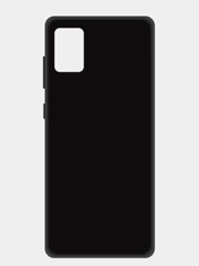 Чехол пластиковый для Samsung Galaxy A31, накладка, бампер, черный, LuxCase