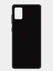 Чехол пластиковый для Samsung Galaxy A31, накладка, бампер, черный, LuxCase