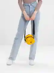Желтый сумкочка  на плечо для телефона, сумочка на плечо