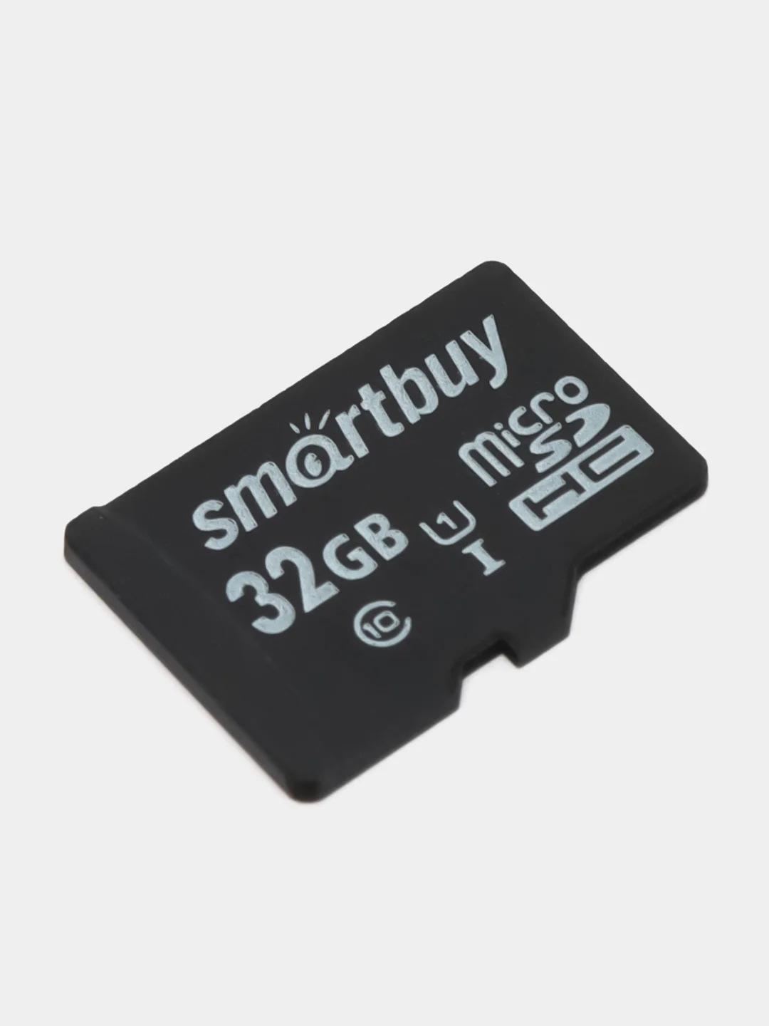 Черный карта памяти MicroSDHC Smartbuy 32 gb