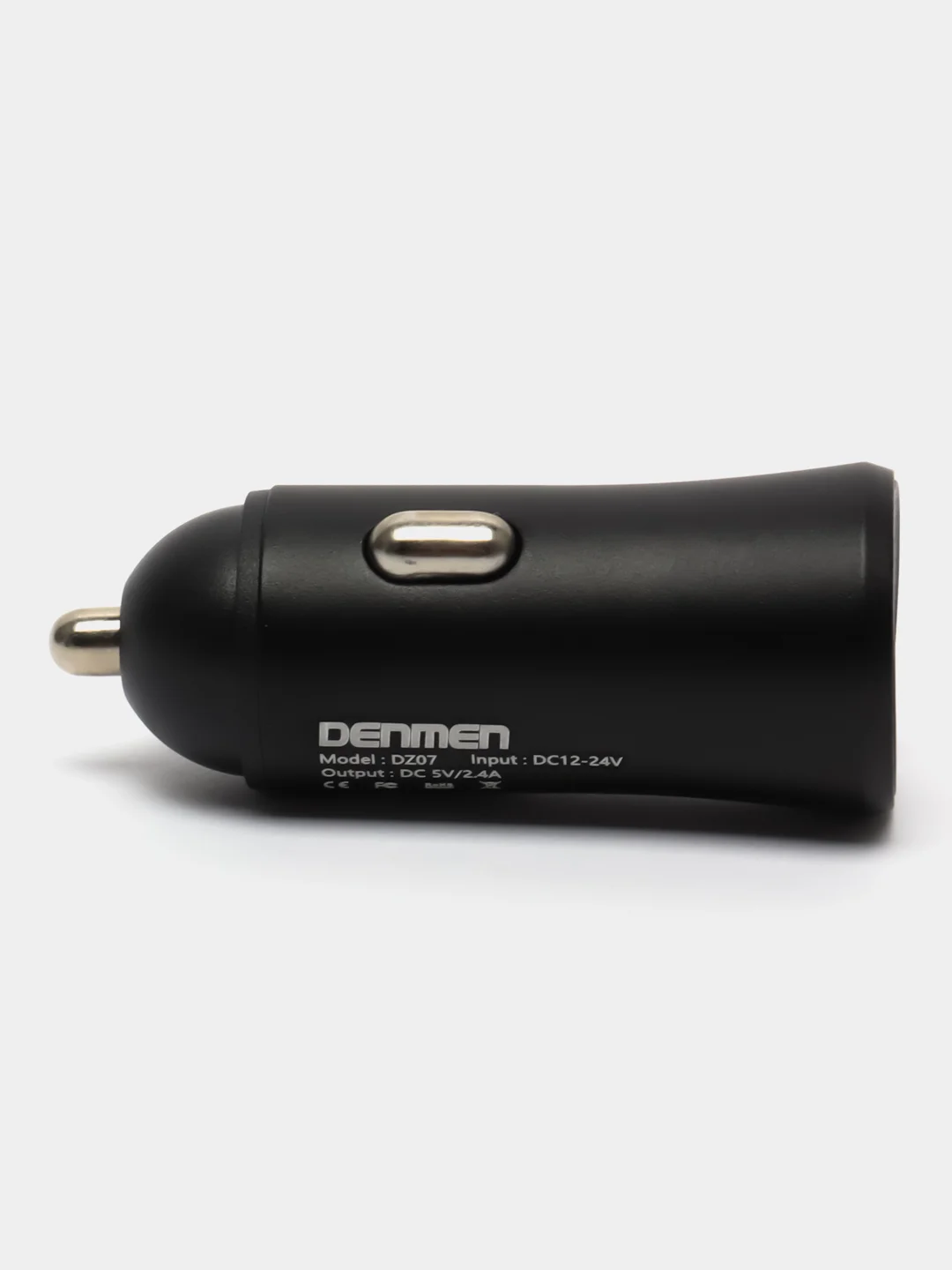 AЗУ Denmen DZ07 DUAL USB 2.4A черное
