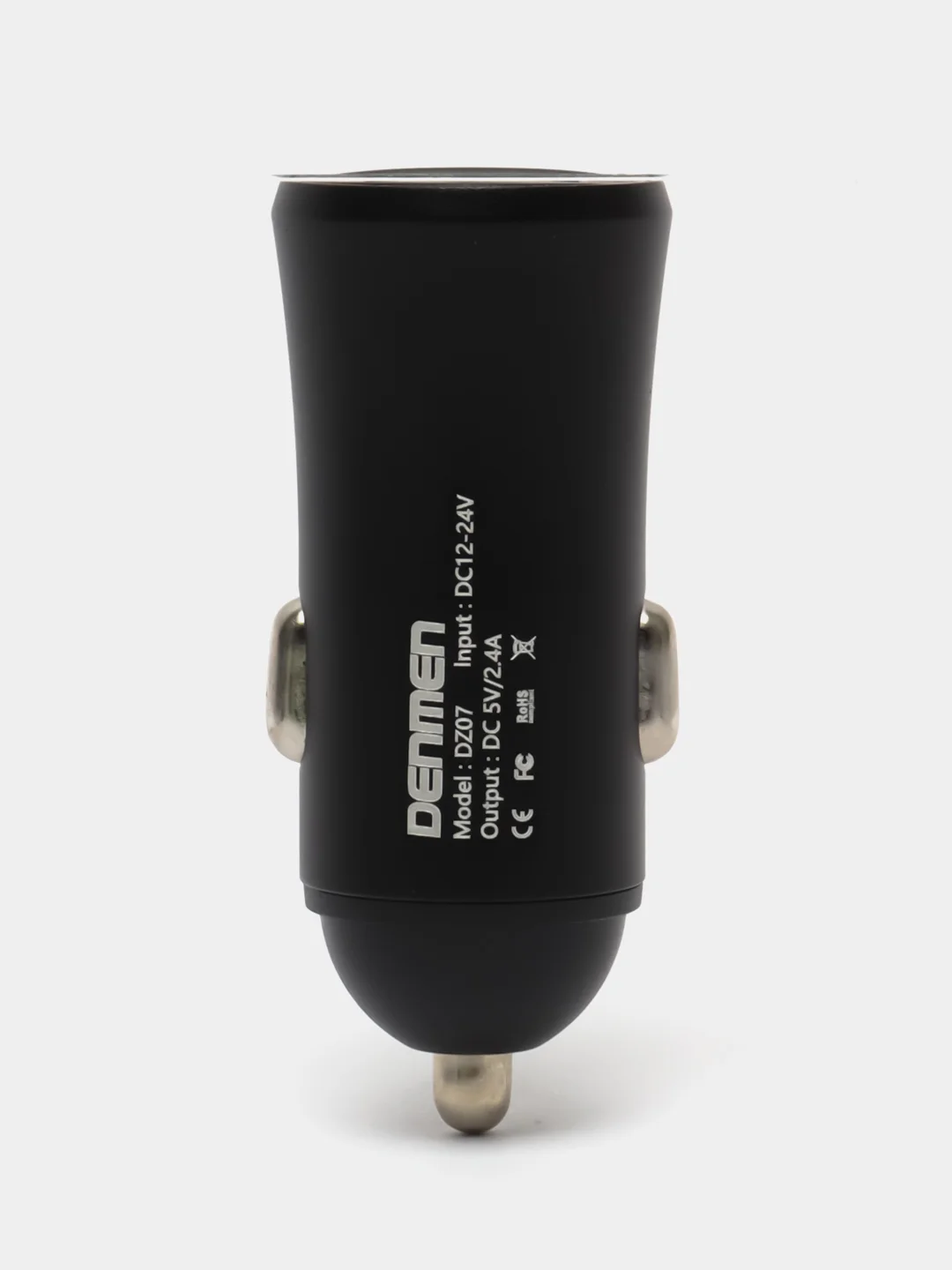 AЗУ Denmen DZ07 DUAL USB 2.4A черное