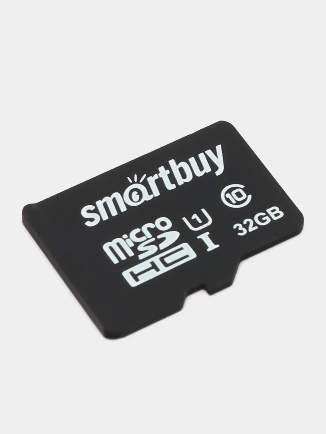 Черный карта памяти MicroSDHC Smartbuy 32 gb