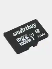 Черный карта памяти MicroSDHC Smartbuy 32 gb