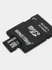 Черный карта памяти MicroSDHC Smartbuy 32 gb