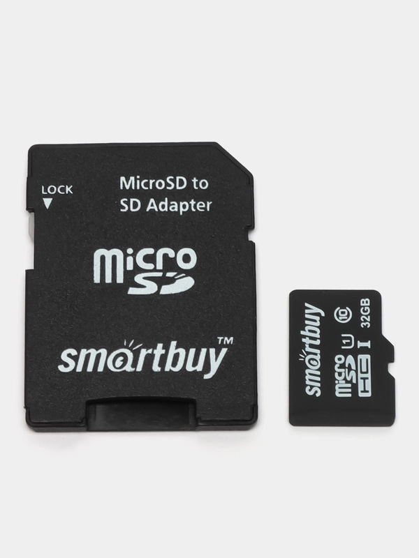 Карта памяти MicroSDHC Smartbuy 32 gb
