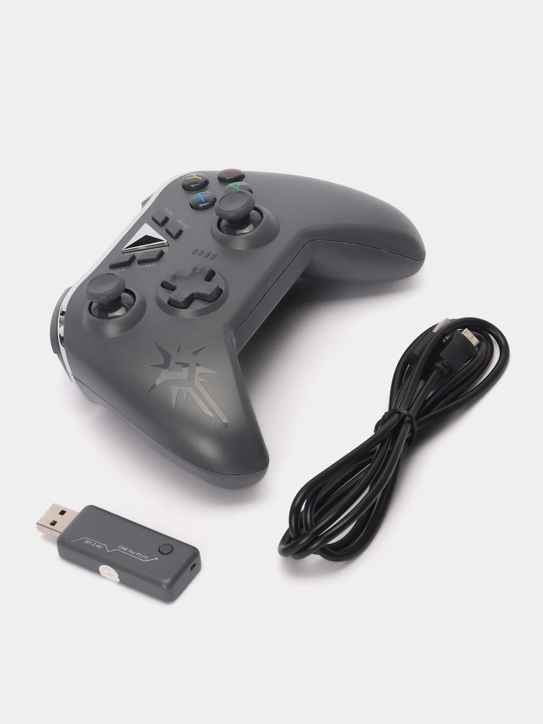 Серый беспроводной геймпад Controller M-1 для PC/PS3/ПК
