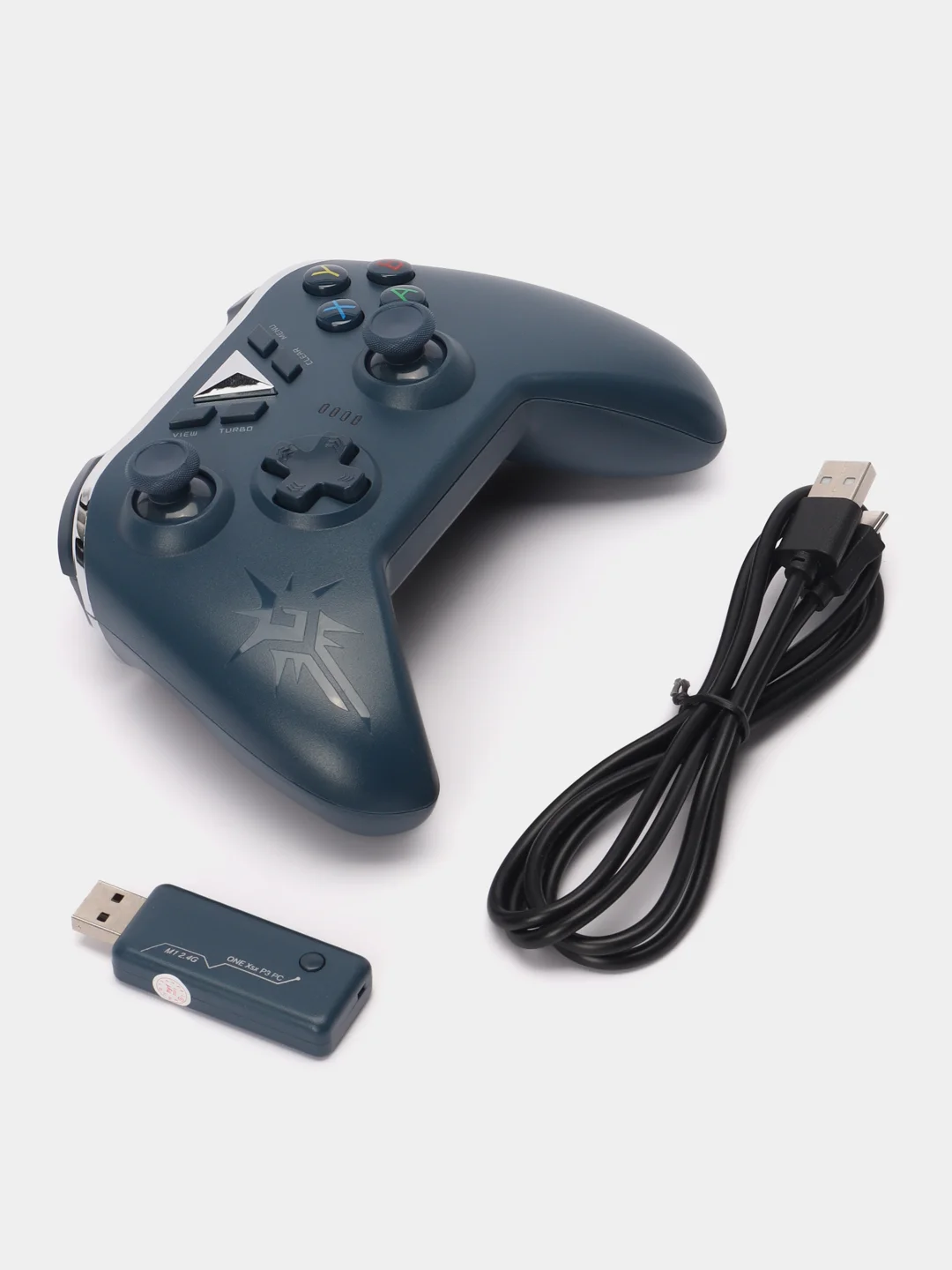 Серый беспроводной геймпад Controller M-1 для PC/PS3/ПК