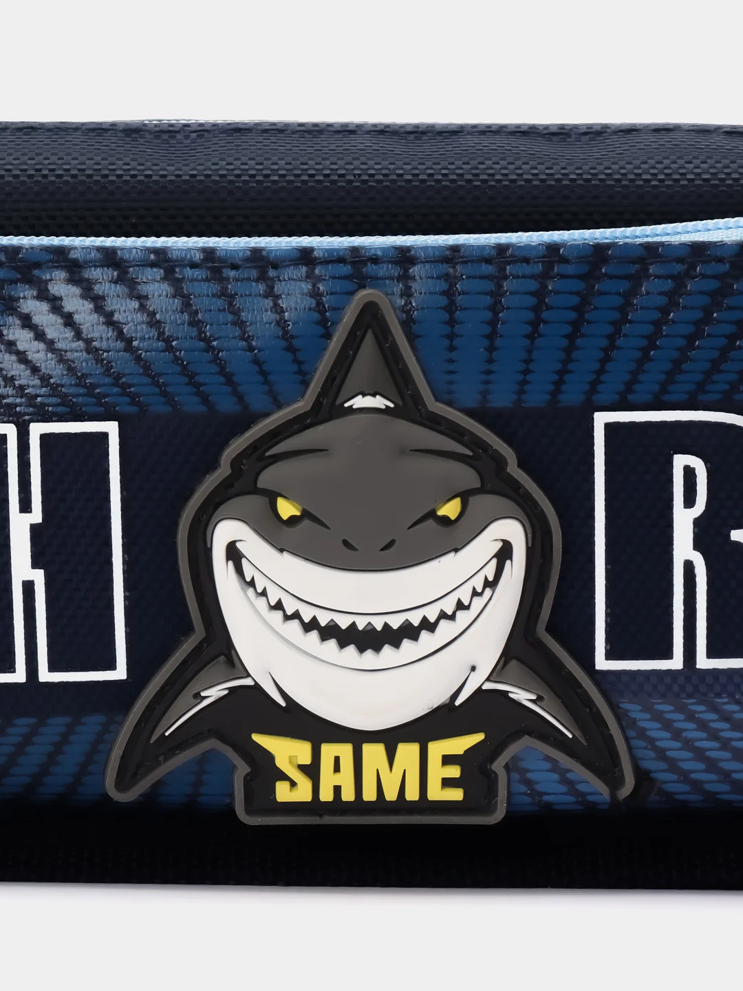 Пенал школьный для ручек, карандашей Юнландия, 2 отделения, Shark, 21х6х9 см, 270272