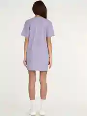 Платье-футболка Oversize с принтом, короткое