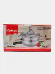 Кастрюля Valleya VL6620 3,4 л