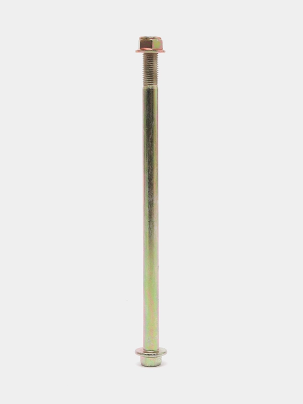Ось переднего колеса Альфа, D10 х М10 х 1,25 х 185 мм, с гайкой
