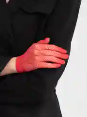 Алый перчатки