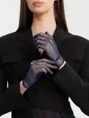 Фиолетовый перчатки