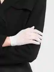 Белый перчатки